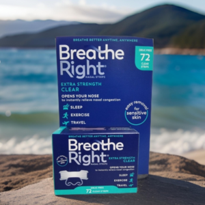 Breathe Right clear 72 strips