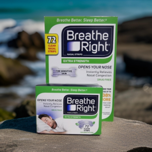 Breathe Right clear 72 strips