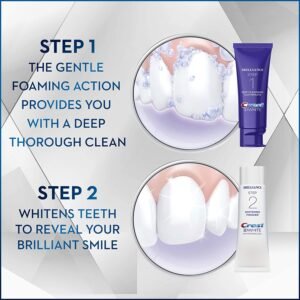 Crest 3D White Brilliance 2 Step Kit2