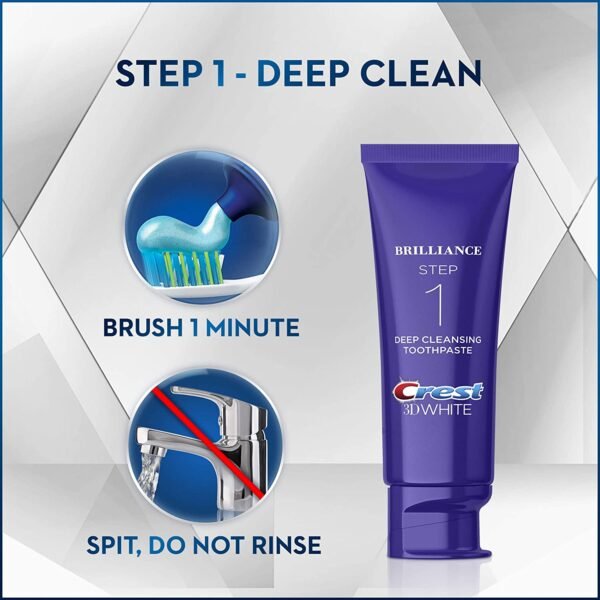 Crest 3D White Brilliance 2 Step Kit2