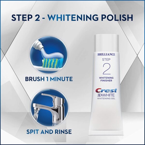 Crest 3D White Brilliance 2 Step Kit2