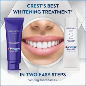 Crest 3D White Brilliance 2 Step Kit2