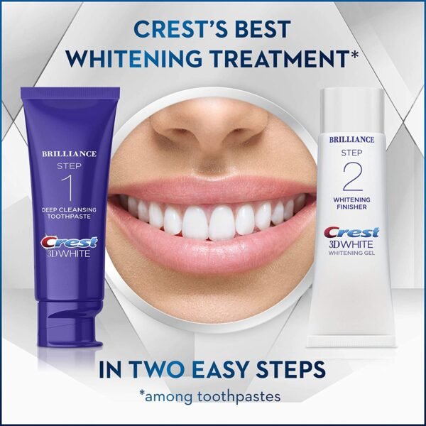 Crest 3D White Brilliance 2 Step Kit2