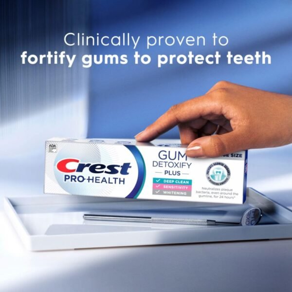 Crest Pro-Health Gum Detoxify Plus Toothpaste 4.5 oz Pack of 3