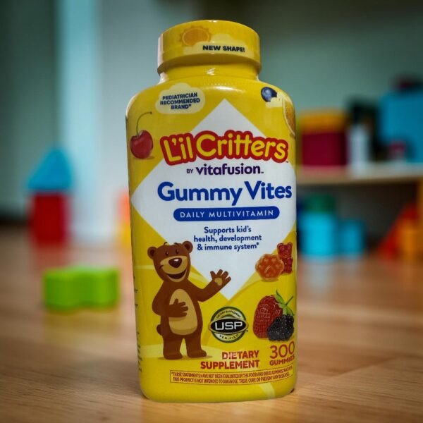 Gummy Vites Children's Chewable Gummy Bear Multivitamin Dietary Supplement, 300 Count