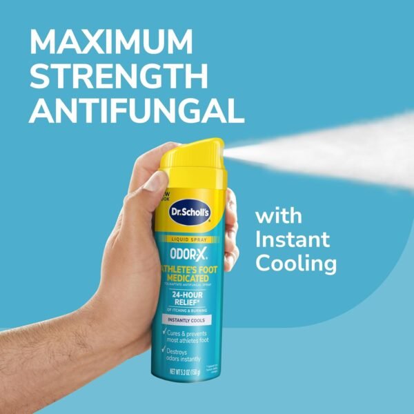 Dr. Scholl's ODOR-X ATHLETE'S FOOT3