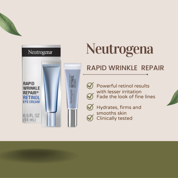 Neutrogena Visible Repair Retinol Eye Cream 15g