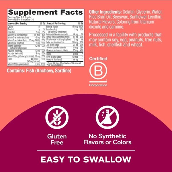 OLLY Ultra Women's Multi Softgels