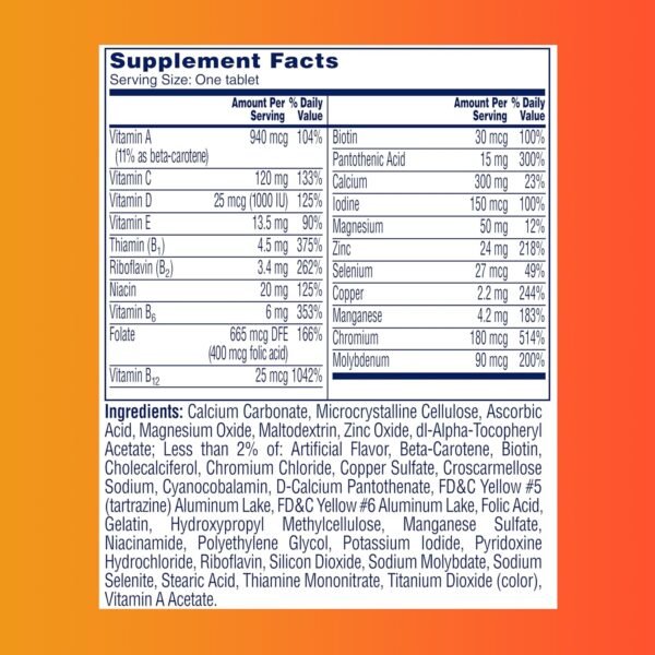 One A Day Women's 50+ Multivitamin