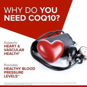 Qunol CoQ10 200mg 60 Softgels, Ultra CoQ10