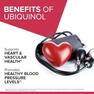 Qunol Mega Ubiquinol CoQ10 100mg Softgels