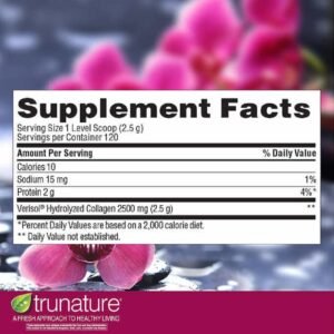 Trunature Verisol Collagen Powder 2,500 mg