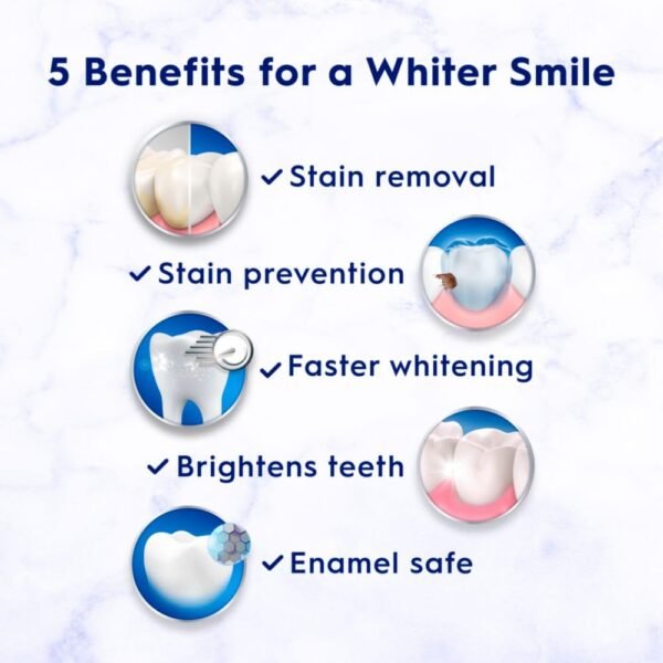 Crest 3D White Brilliance Bright Mint Teeth Whitening Toothpaste, 4.3 oz