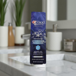 Crest toothpaste Hydrogen Peroxide