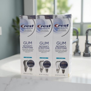 Crest toothpaste detox and restore