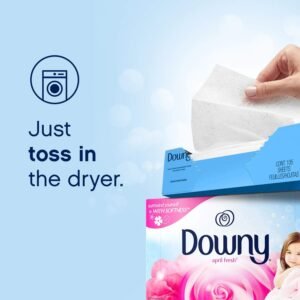 Downy Fabric Softener Dryer Sheets, April Fresh Scent