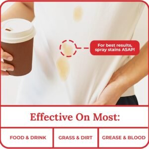 Stain removal on t shirt