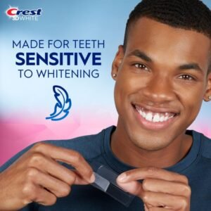 Crest 3D Whitestrips Sensitive At-Home Teeth Whitening Kit
