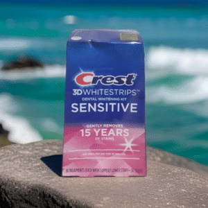 Crest 3D Whitestrips Sensitive At-Home Teeth Whitening Kit