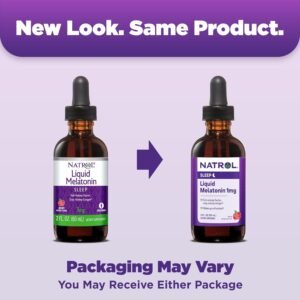 Natrol Liquid Melatonin 1mg