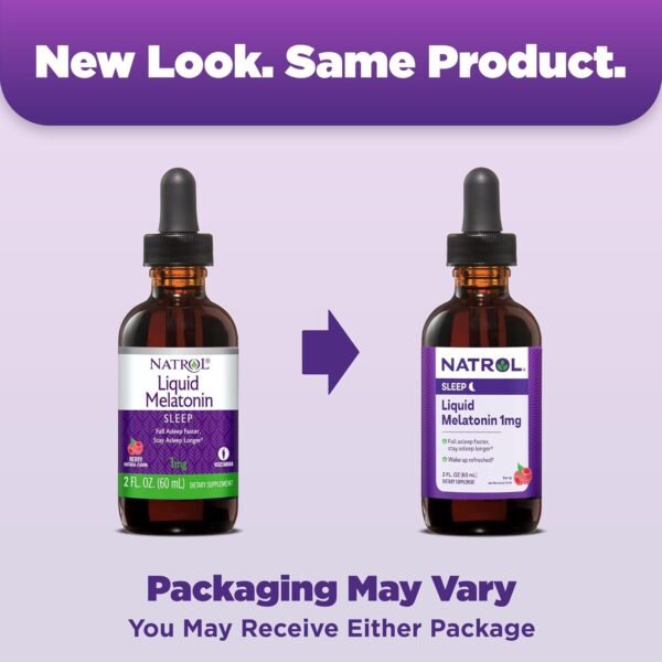 Natrol Liquid Melatonin 1mg