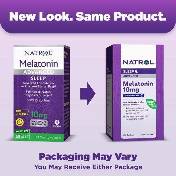 Natrol Sleep Advanced Melatonin Time Release Tablets