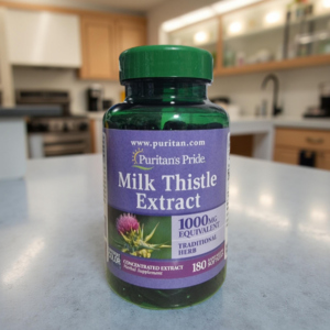Puritans pride Milk Thistle front